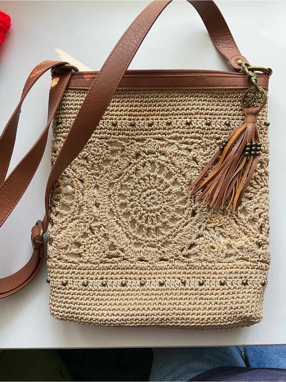 The Sak Crochet Lucia Crossbody Bag